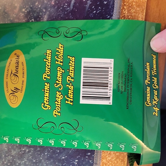 Porcelain Stamp Holder - Picture 8 of 8